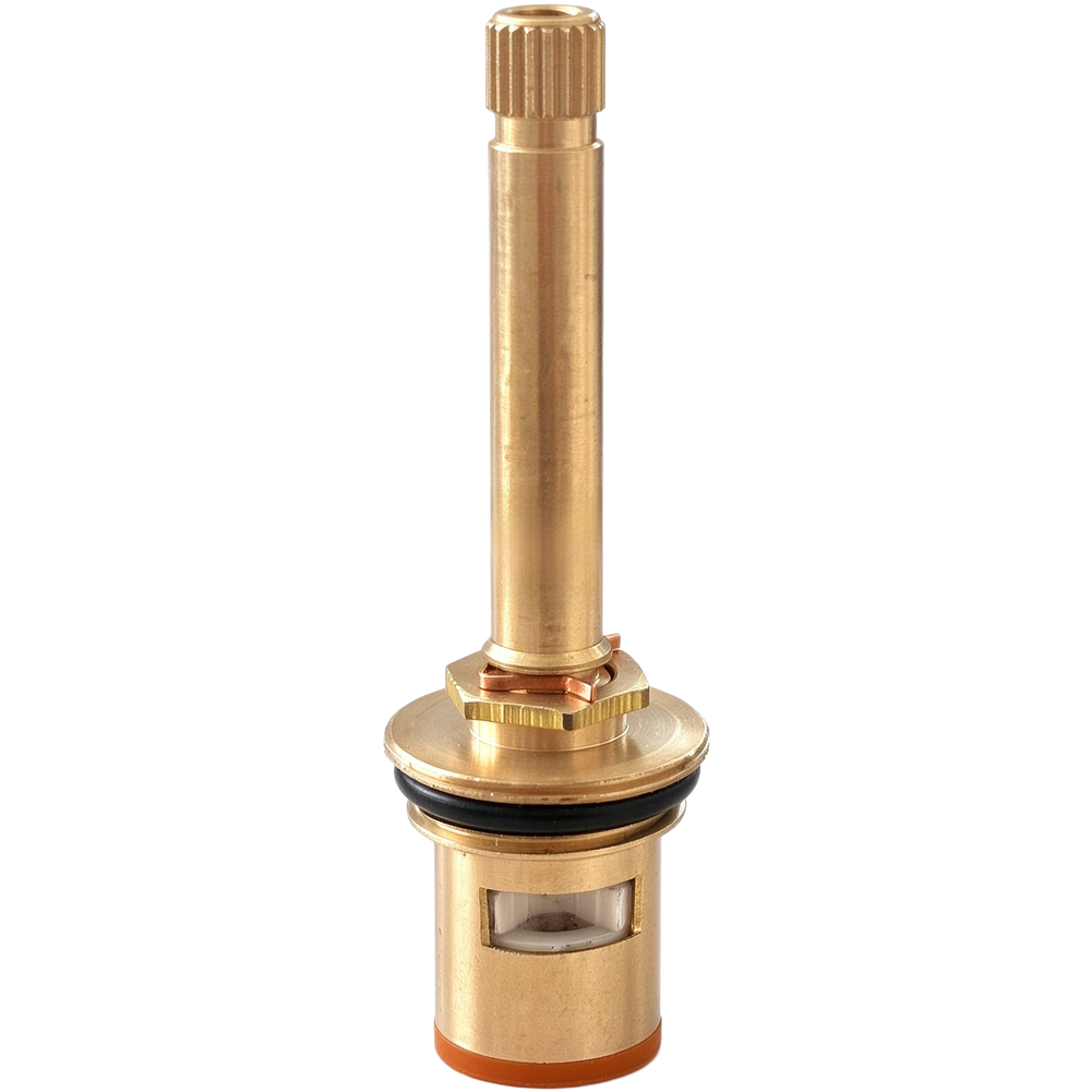 Faucet - Massief messing verlengde kraanpatroon, zwarte keramische