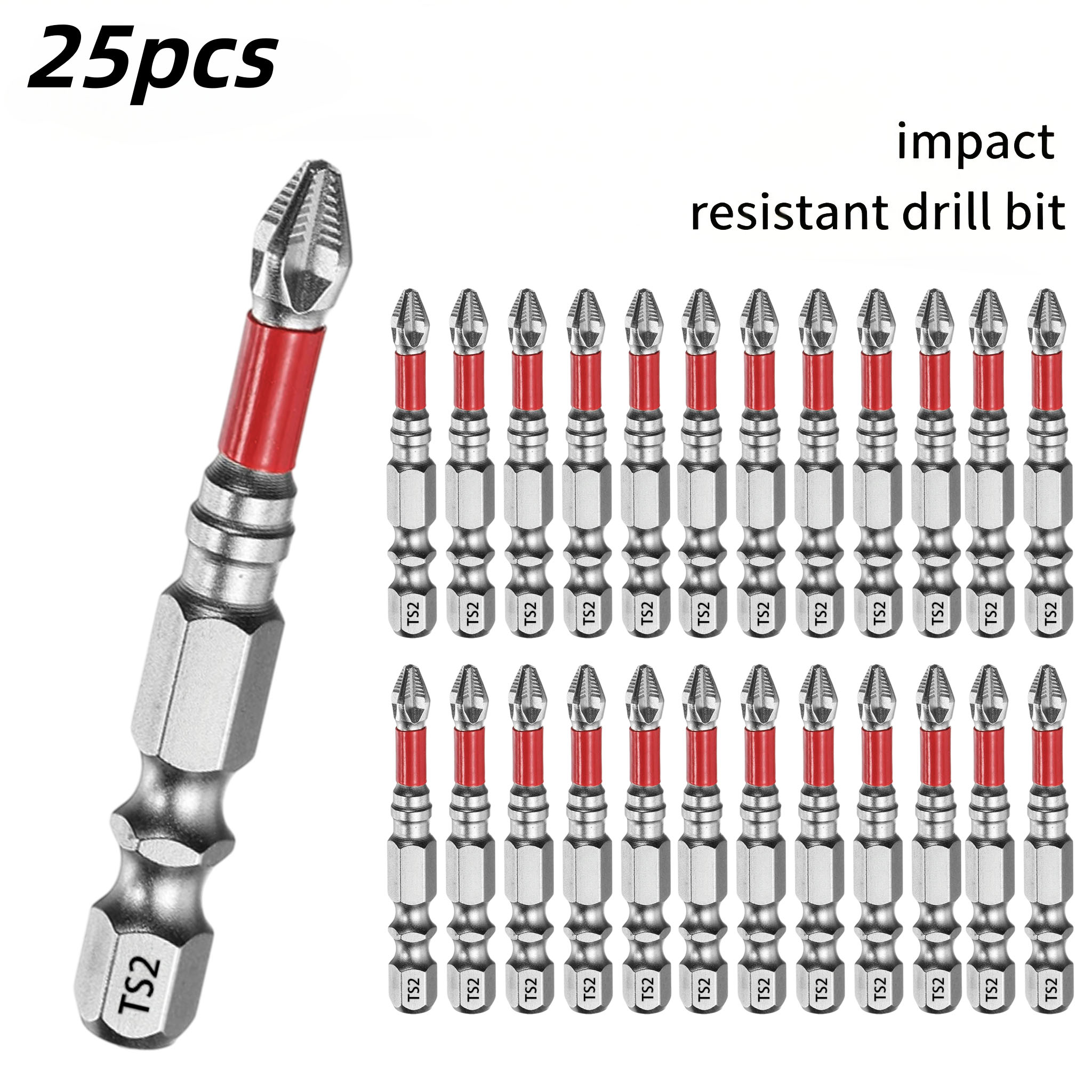 Drill Bits - 25-delige set professionele schroefbitjes met lange