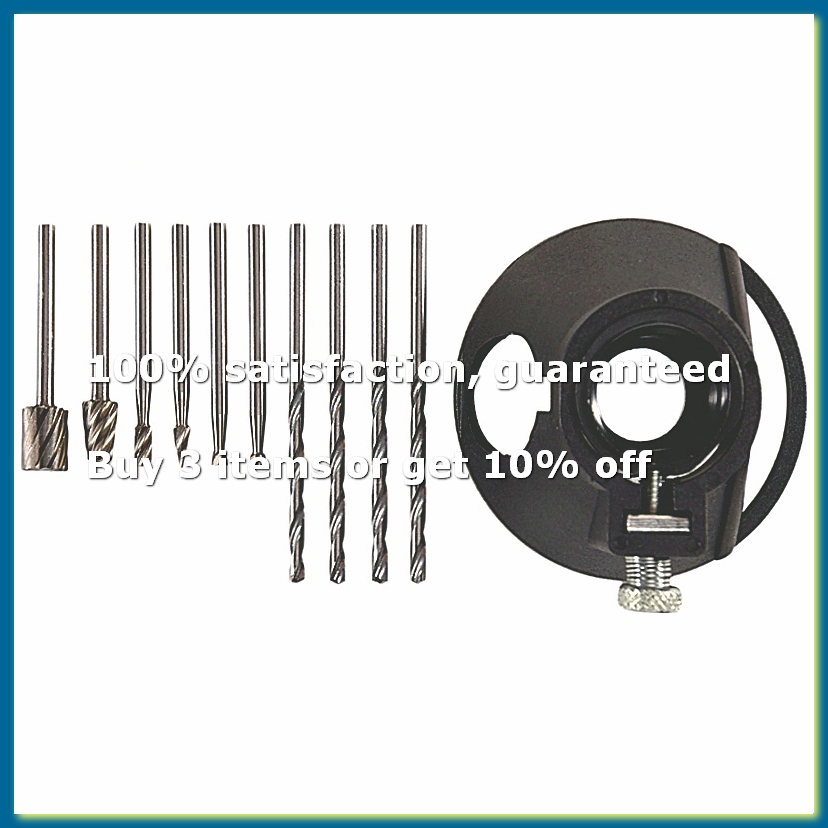 Drill Bits - 11 stuks multifunctionele snijgeleiderset schacht HSS