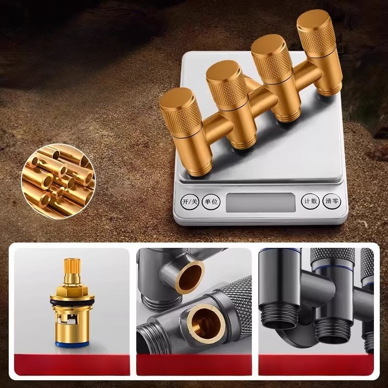 1 stuk 5-weg hoekventiel, kraa - Faucet recensie en prijs