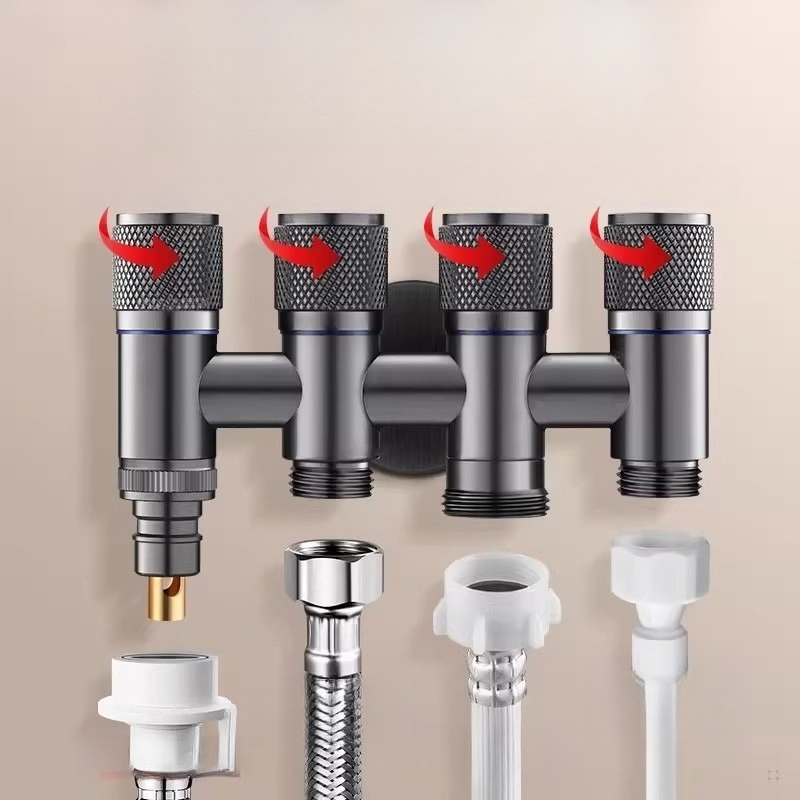 1 stuk 5-weg hoekventiel, kraa - Faucet recensie en prijs