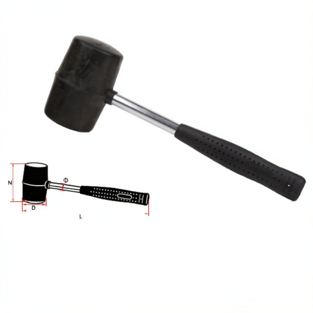 Ergonomische rubberen hamer vo - Home Improvement Mark recensie en prijs