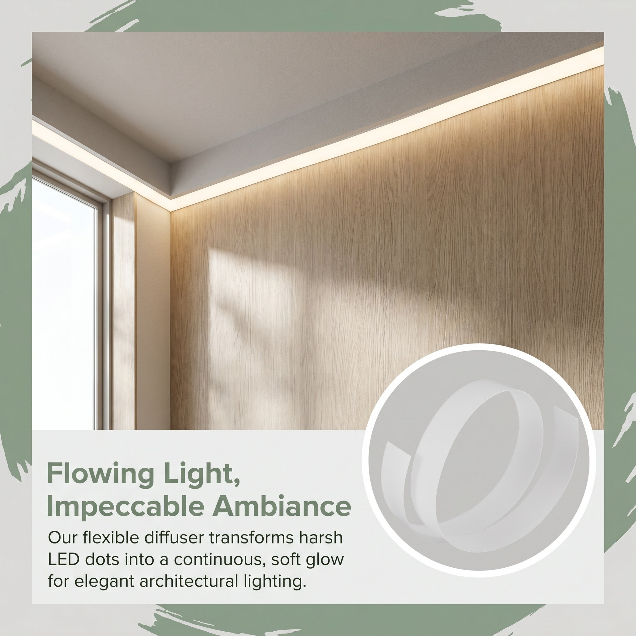 48 inch LED strip diffuser pan - Led Strip Lights recensie en prijs