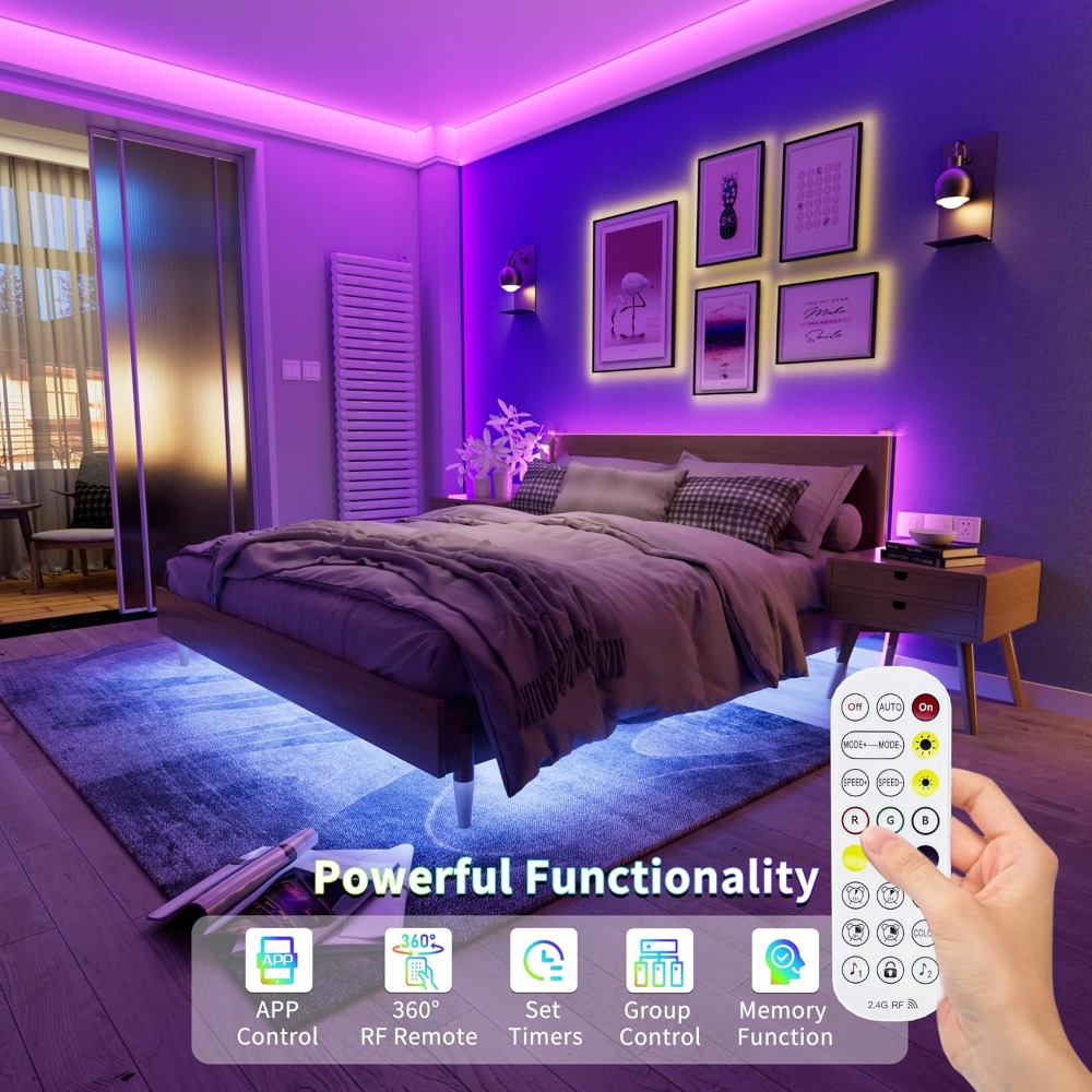 5V USB COB RGB LED-stripverlic - Led Strip Lights recensie en prijs