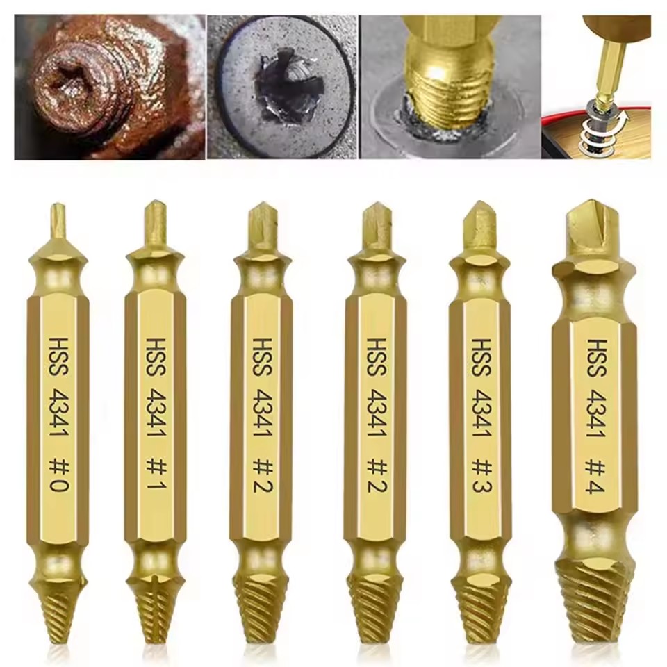 Beschadigde gebroken schroefex - Drill Bits recensie en prijs
