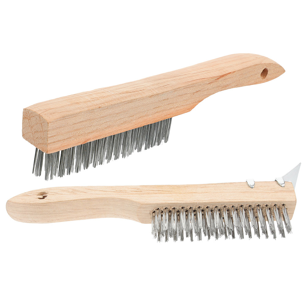 Set van 2 stalen draadborstels - Paint Brush recensie en prijs