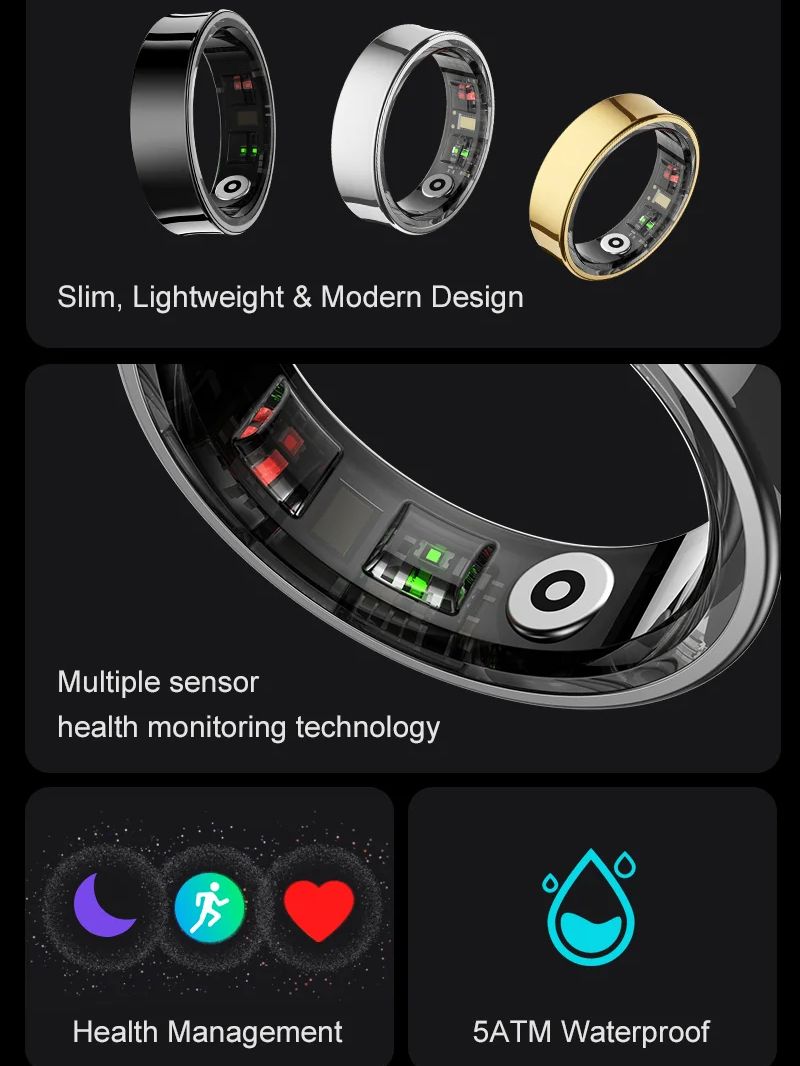 Nieuwe Smart Ring R09 Gezondhe - Tape Measure recensie en prijs
